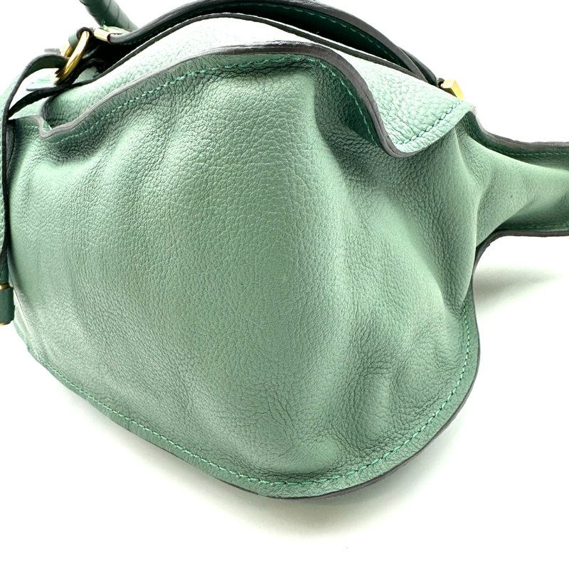 【美收精品】CHLOE 綠色手提包 B-905【隔月月中將轉賣至日本 上架期限30天】-14