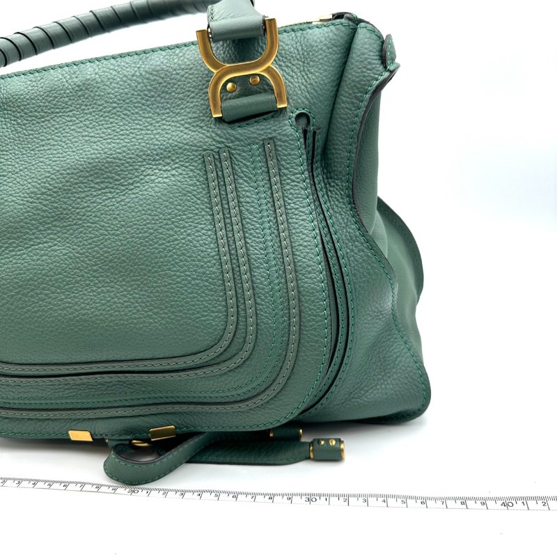 【美收精品】CHLOE 綠色手提包 B-905【隔月月中將轉賣至日本 上架期限30天】-16