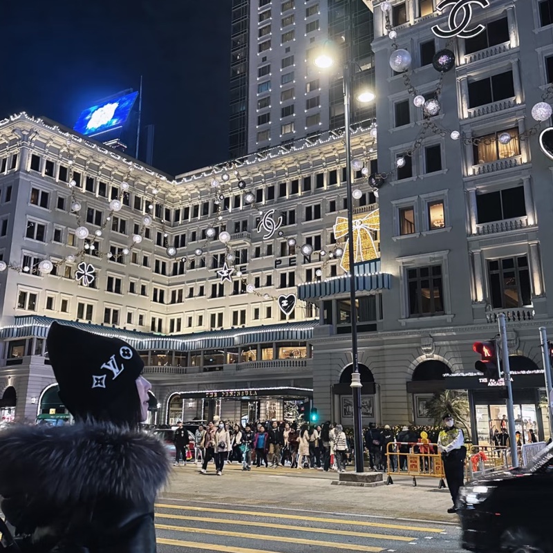 LV 黑色刺繡經典毛帽 全新盒裝⭐️ 質感保暖好好看-5