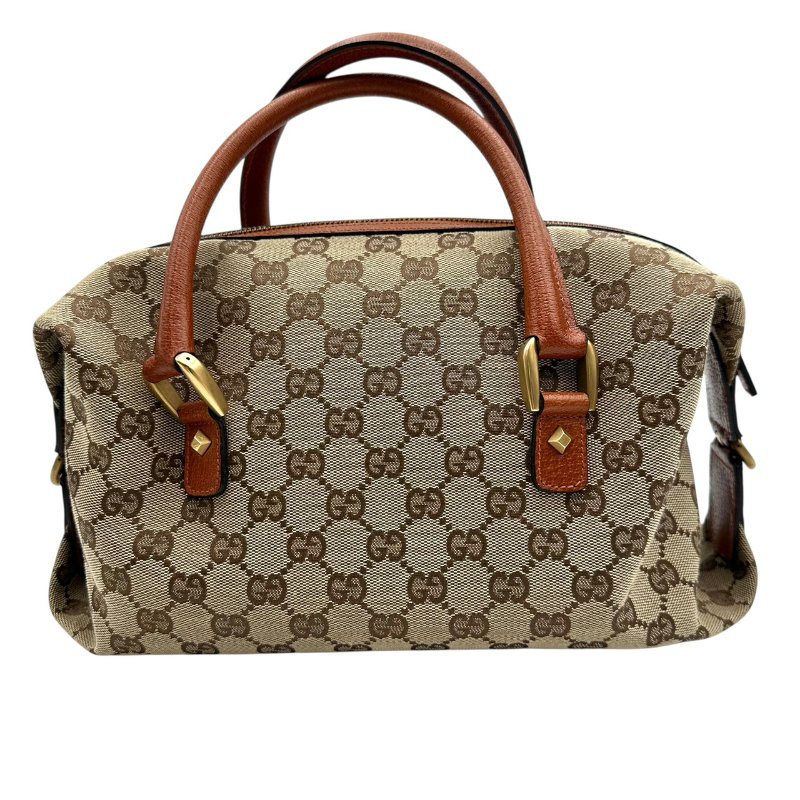 【美收精品】GUCCI GG茶色波士頓包 B-906【隔月月中將轉賣至日本 上架期限30天】-0