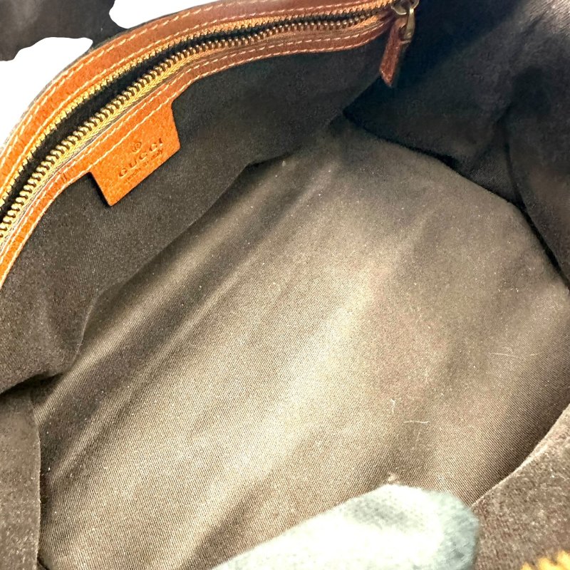 【美收精品】GUCCI GG茶色波士頓包 B-906【隔月月中將轉賣至日本 上架期限30天】-6