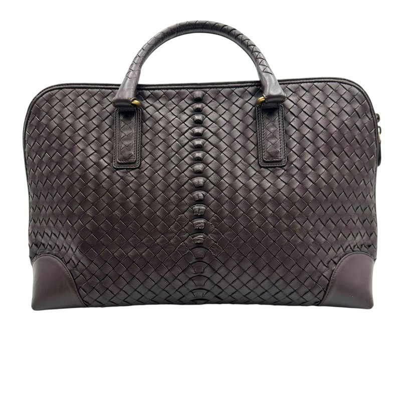 【美收精品】BV 茶色編織手提包 B-907【隔月月中將轉賣至日本 上架期限30天】-1