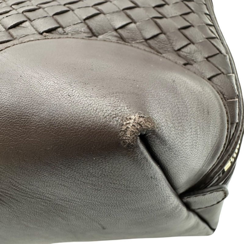 【美收精品】BV 茶色編織手提包 B-907【隔月月中將轉賣至日本 上架期限30天】-5