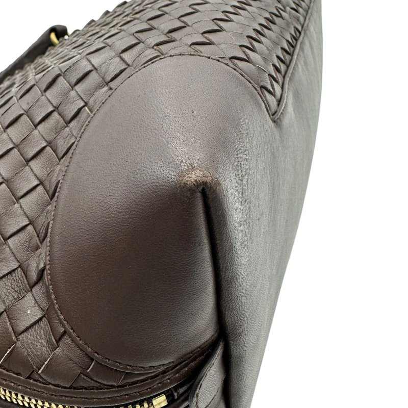 【美收精品】BV 茶色編織手提包 B-907【隔月月中將轉賣至日本 上架期限30天】-7