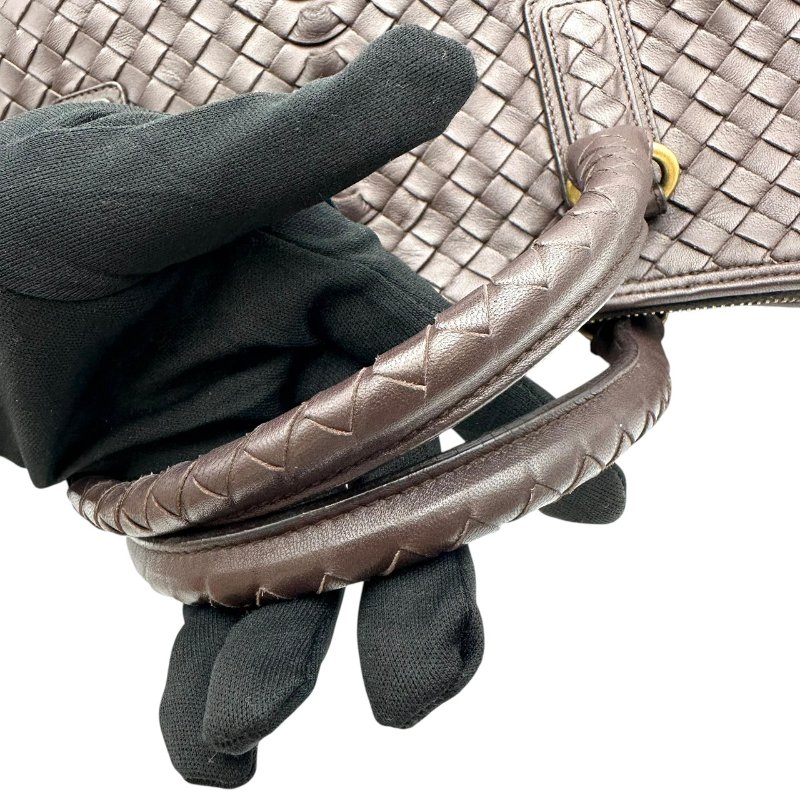 【美收精品】BV 茶色編織手提包 B-907【隔月月中將轉賣至日本 上架期限30天】-10