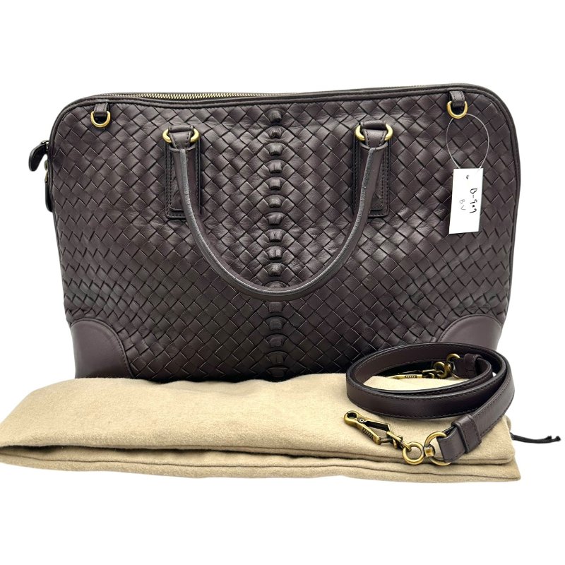 【美收精品】BV 茶色編織手提包 B-907【隔月月中將轉賣至日本 上架期限30天】-16