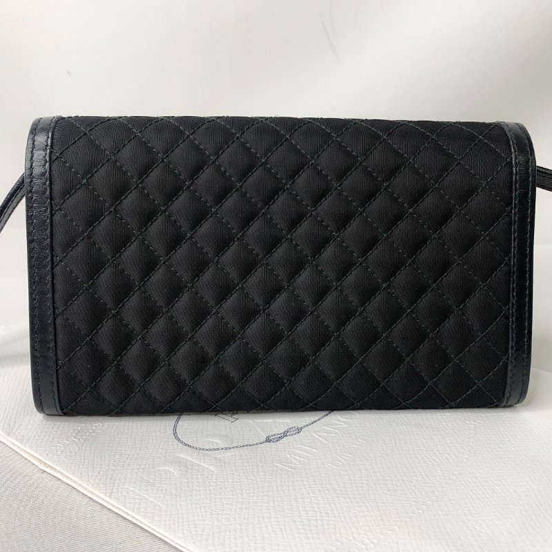 PRADA 尼龍菱格紋WOC-1