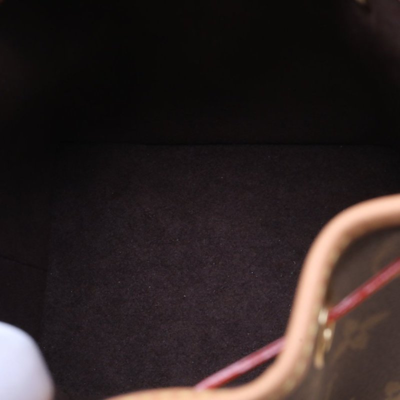 LOUIS VUITTON NOÉ水桶包Nano13可拆卸肩帶老花PVC金扣晶片肩背包-2