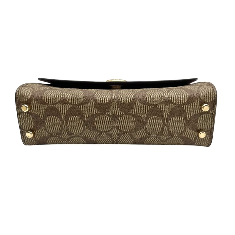 【美收精品】coach 老花紅肩帶肩背包 B-908【隔月月中將轉賣至日本 上架期限30天】-4