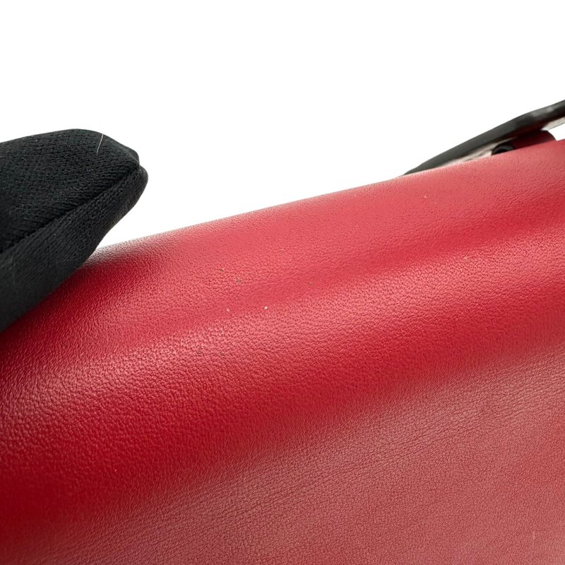 【美收精品】coach 老花紅肩帶肩背包 B-908【隔月月中將轉賣至日本 上架期限30天】-8