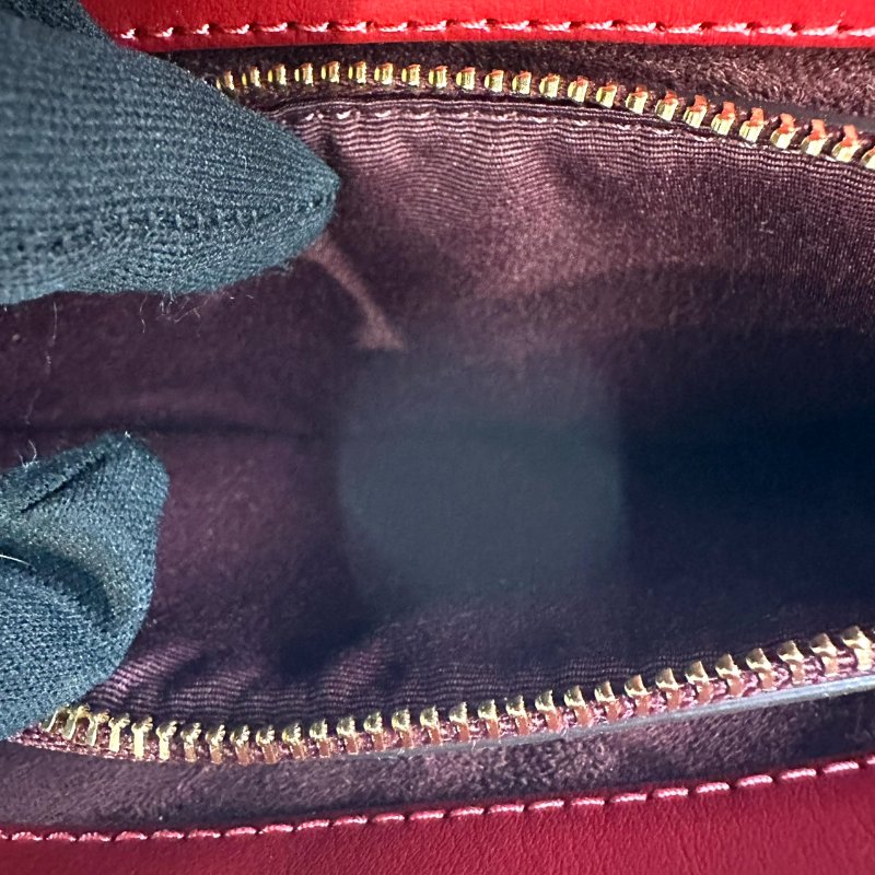 【美收精品】coach 老花紅肩帶肩背包 B-908【隔月月中將轉賣至日本 上架期限30天】-14