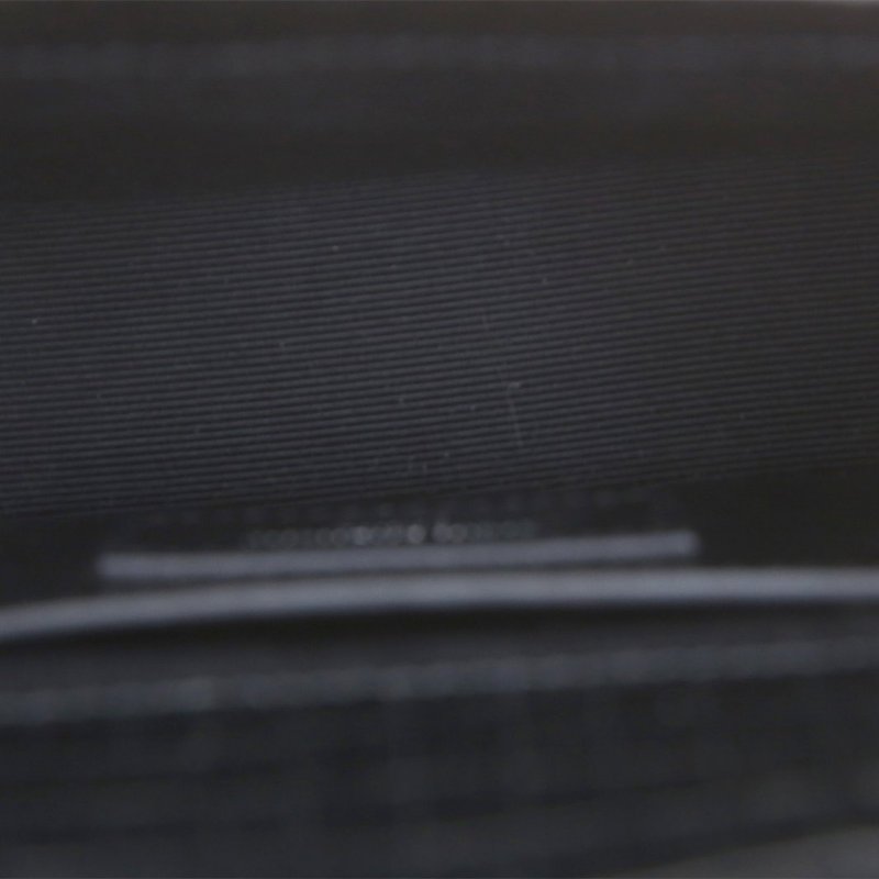 SAINT LAURENT KATE鱷魚壓紋挎包MINI17黑色牛皮銀扣肩背包-3