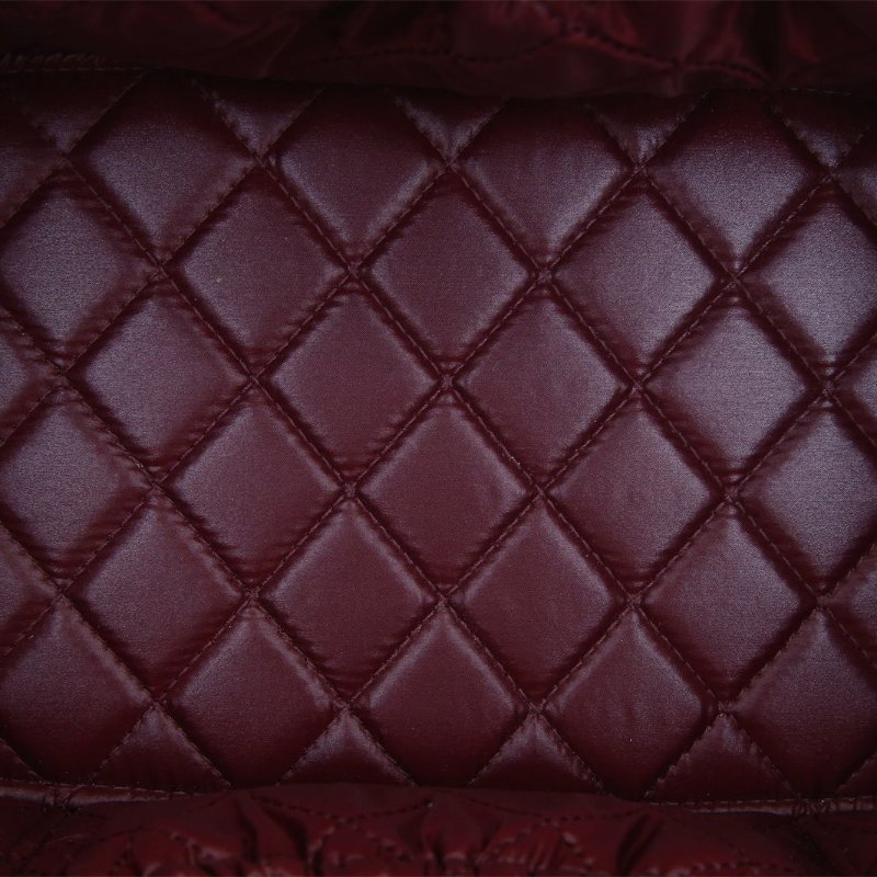 CHANEL 經典款大號手提化妝包黑色荔枝牛皮31開金扣肩背包-3