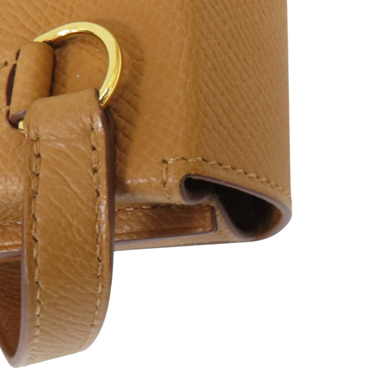 金棕色 Epsom牛革 Kelly Multipocket To Go Pouch 肩背包 W刻 金扣【HERMES 愛馬仕】-13