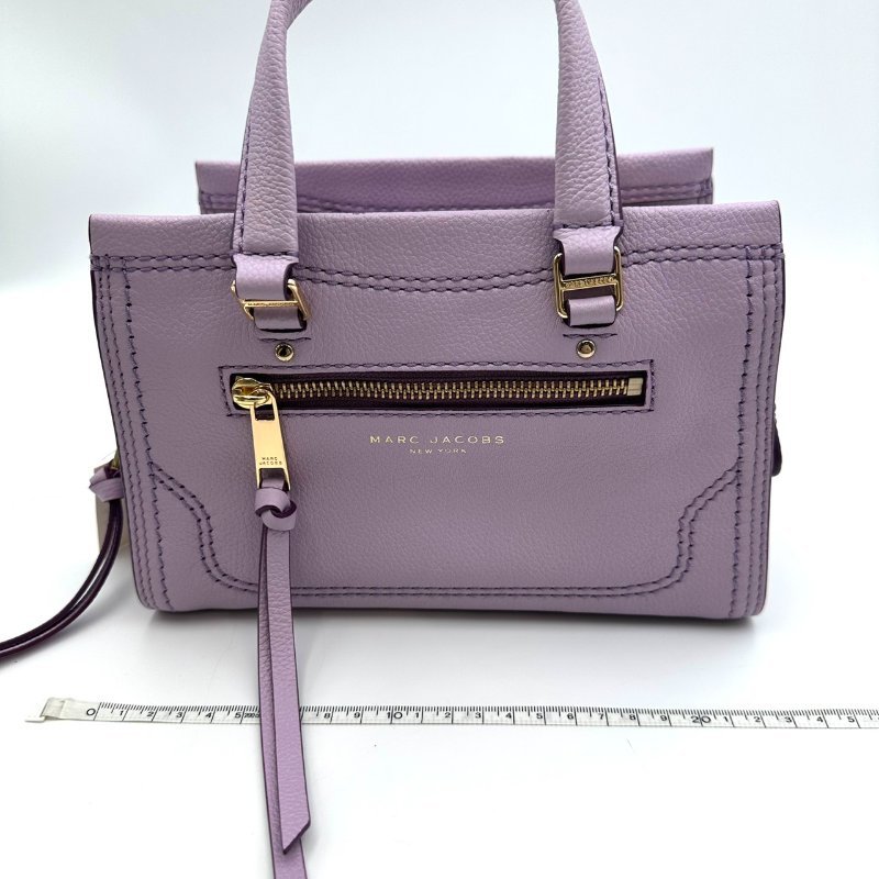 【美收精品】MJ 紫色肩背手提包 B-909【隔月月中將轉賣至日本 上架期限30天】-8