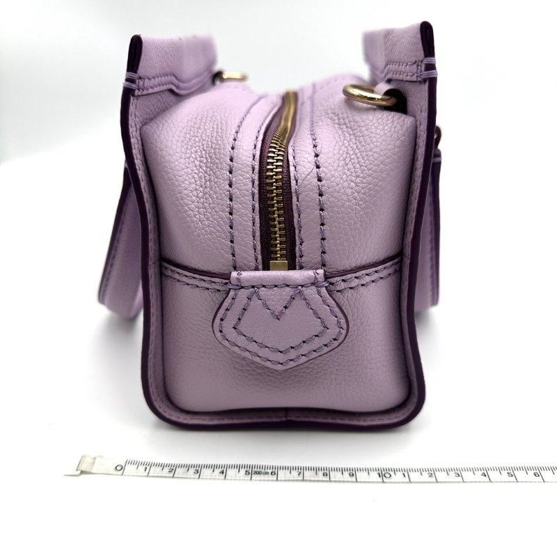 【美收精品】MJ 紫色肩背手提包 B-909【隔月月中將轉賣至日本 上架期限30天】-9