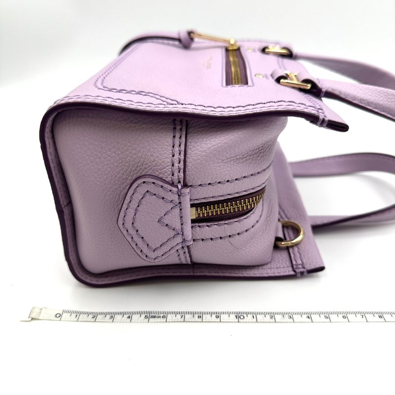 【美收精品】MJ 紫色肩背手提包 B-909【隔月月中將轉賣至日本 上架期限30天】-10