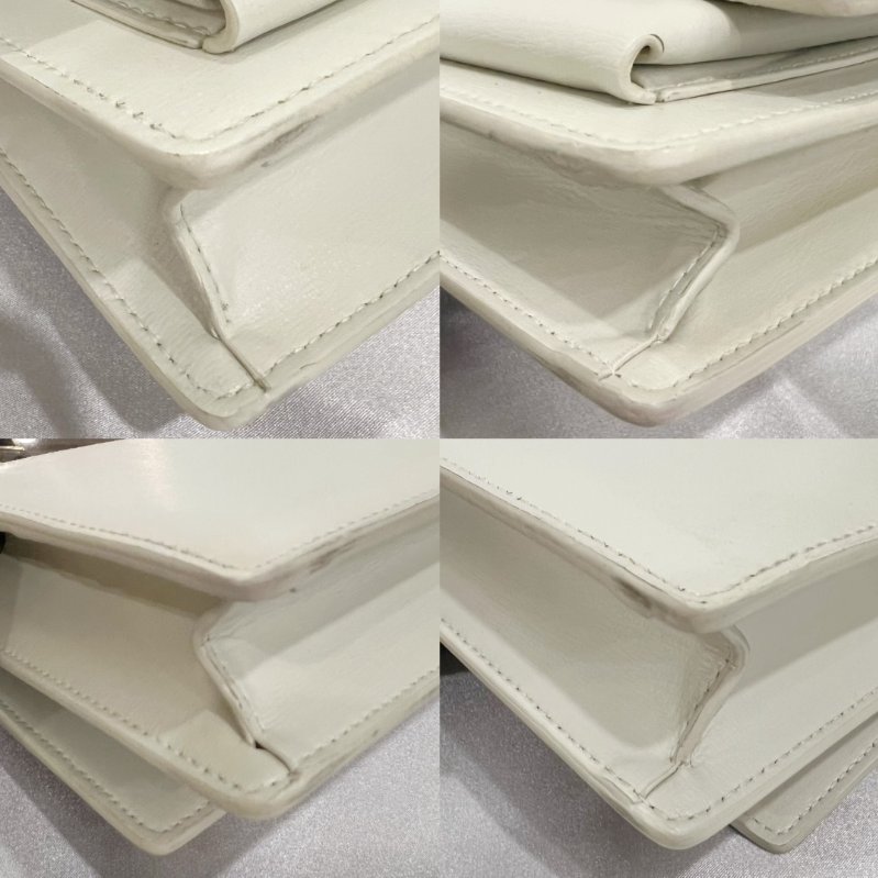 YSL 533026 白金扣SUNSET MINI鏈條包-9