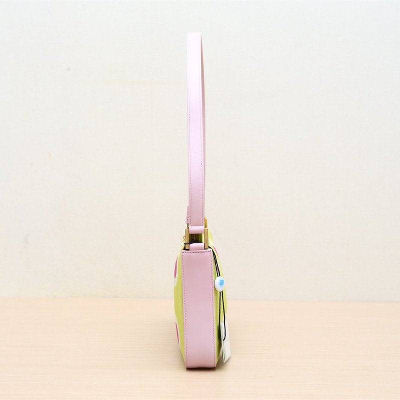 BVLGARI mini手提包拼色尼龍肩背包-4