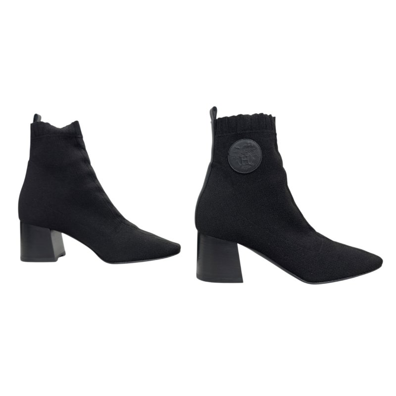 HERMES Volver 黑色 踝靴 60mm-5