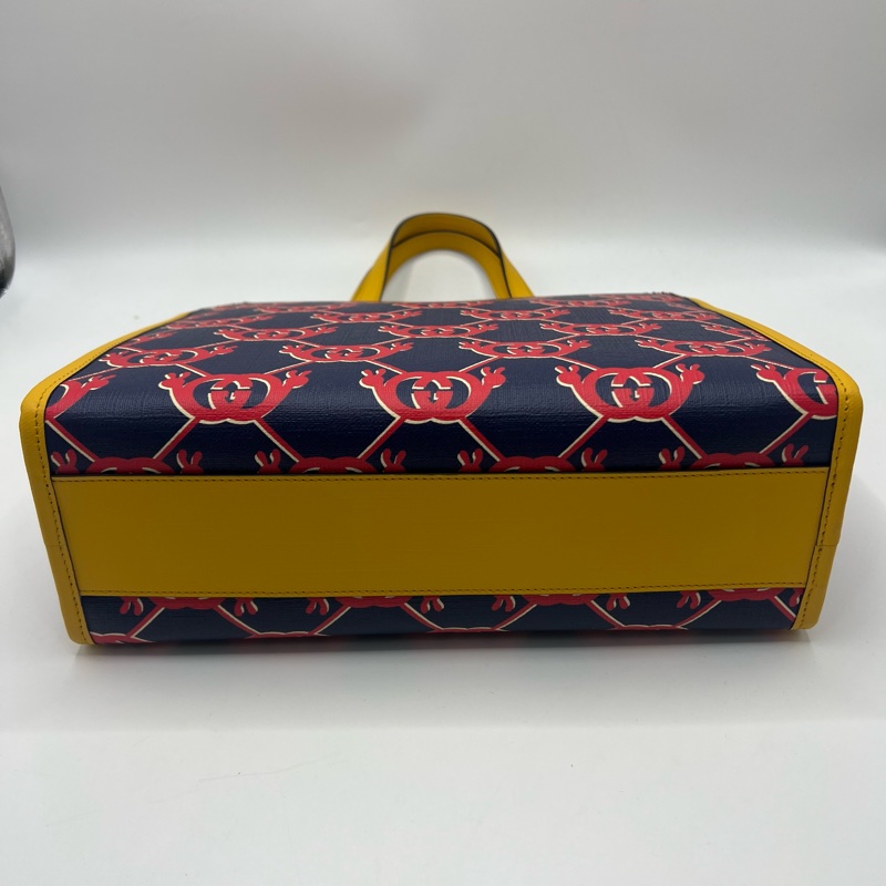 Gucci古驰双G儿童tote托特包-4