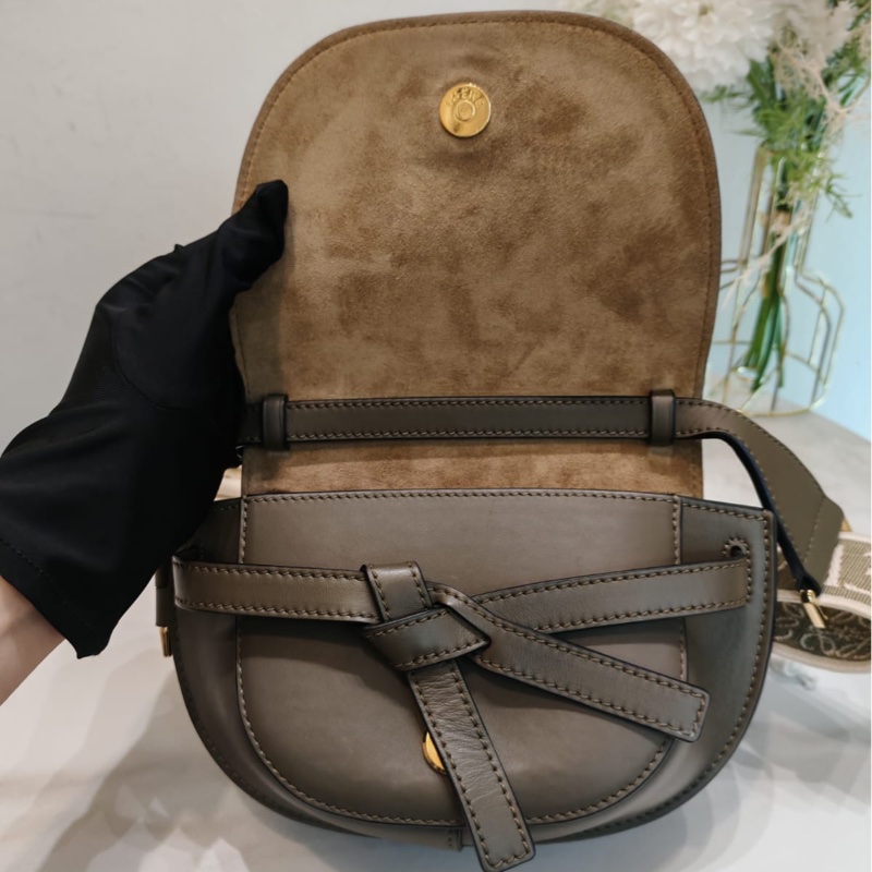 Loewe mini gate green-10