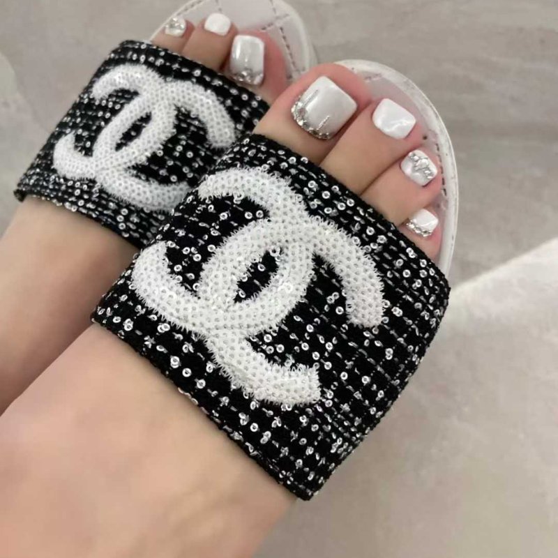 Chanel 24p厚底拖鞋 38號 99新 配件塵袋-0