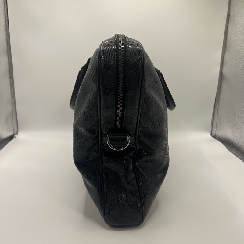 Gucci男士水晶皮公文包手提包-1