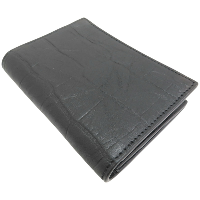 黑色牛皮 扣式 名片夾 #TGN529887【SAINT LAURENT YSL 聖羅蘭】 #TGN529887-3