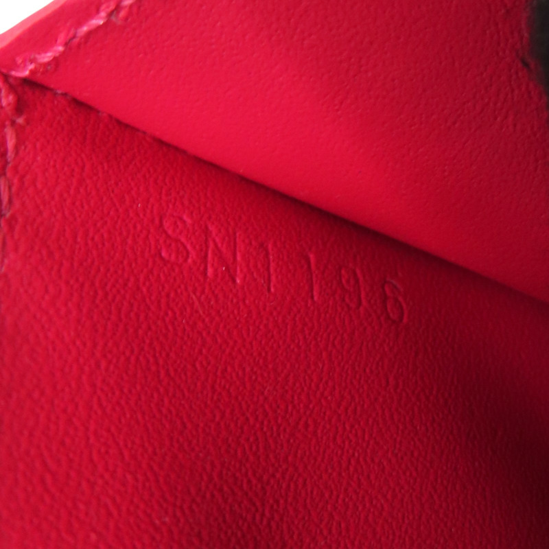 桃紅色 原花漆皮 Pochette cle 零錢包 M90312【LOUIS VUITTON LV 路易威登】 M90312-8