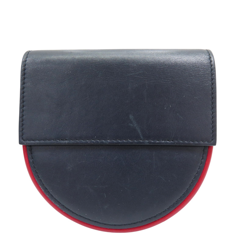 藍色 牛皮 零錢包【CELINE 賽琳】-1