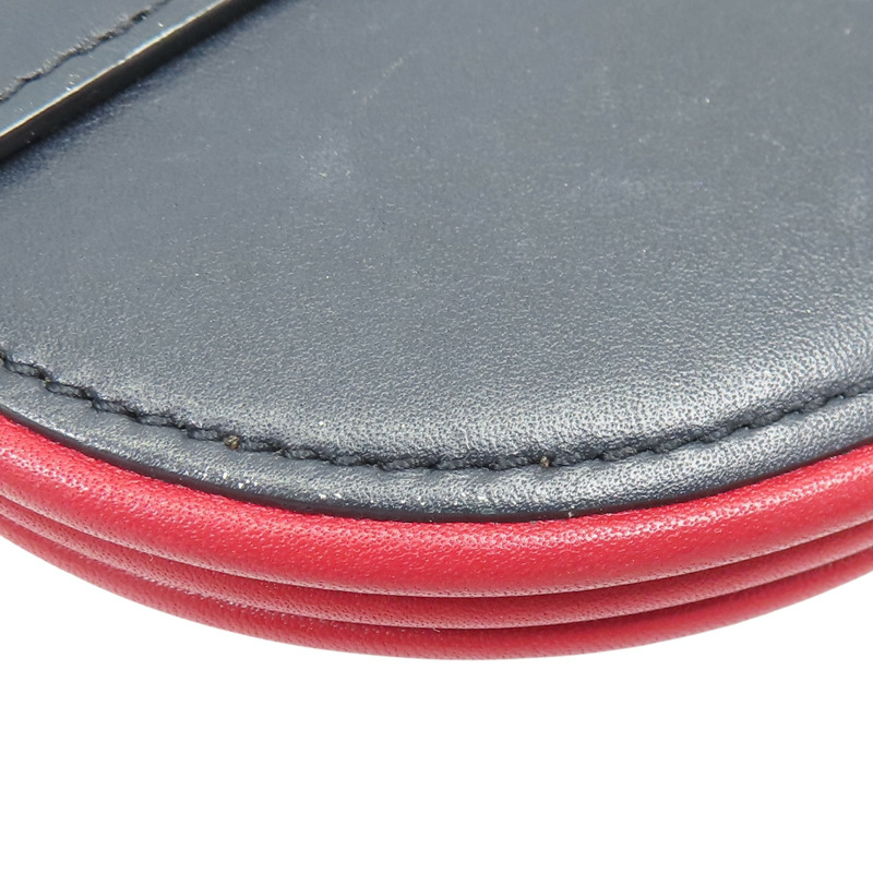 藍色 牛皮 零錢包【CELINE 賽琳】-8