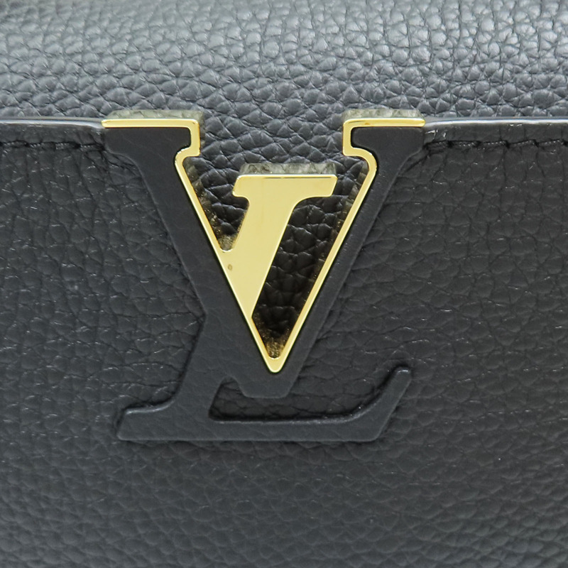 黑色牛皮 Capucines BB 兩用包【LOUIS VUITTON LV 路易威登】 M20536-6