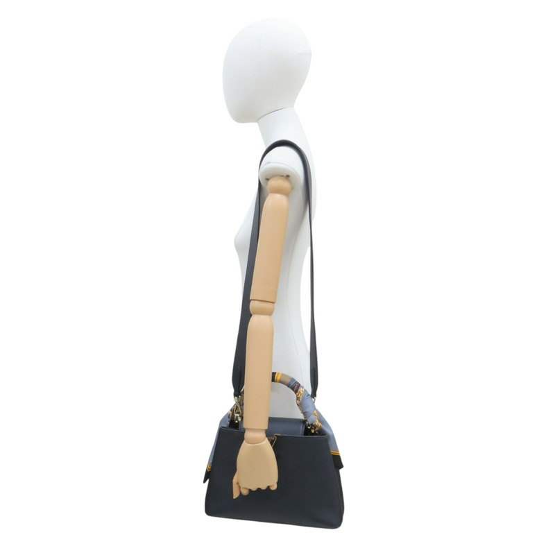 黑色牛皮 Capucines BB 兩用包【LOUIS VUITTON LV 路易威登】 M20536-9