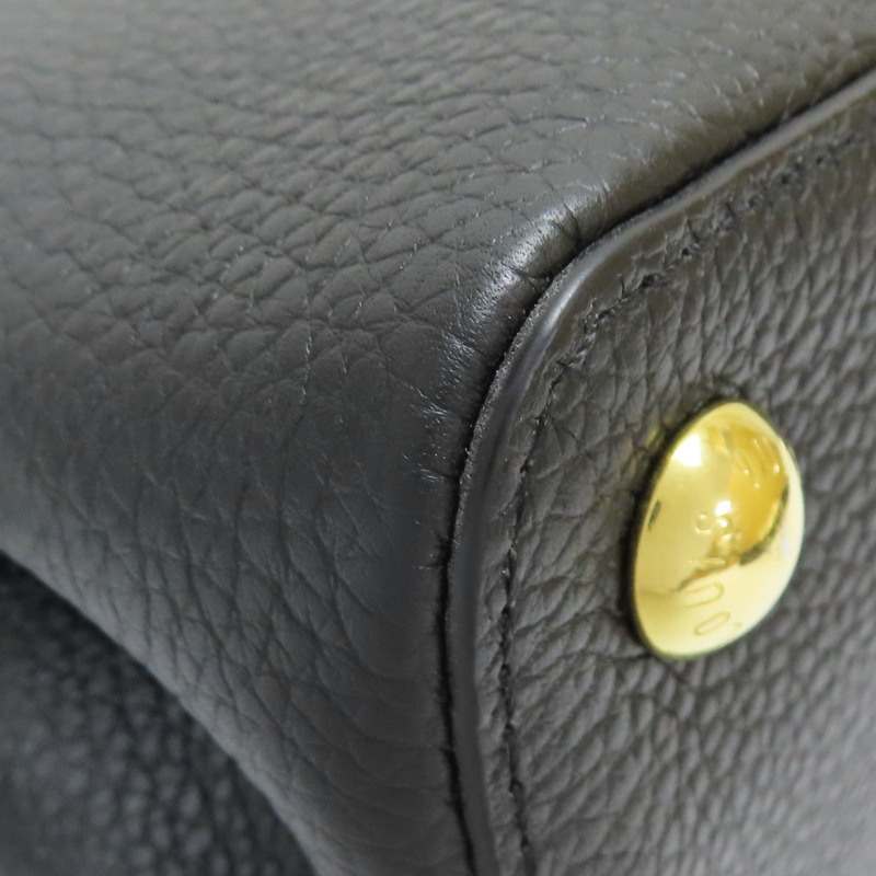 黑色牛皮 Capucines BB 兩用包【LOUIS VUITTON LV 路易威登】 M20536-10