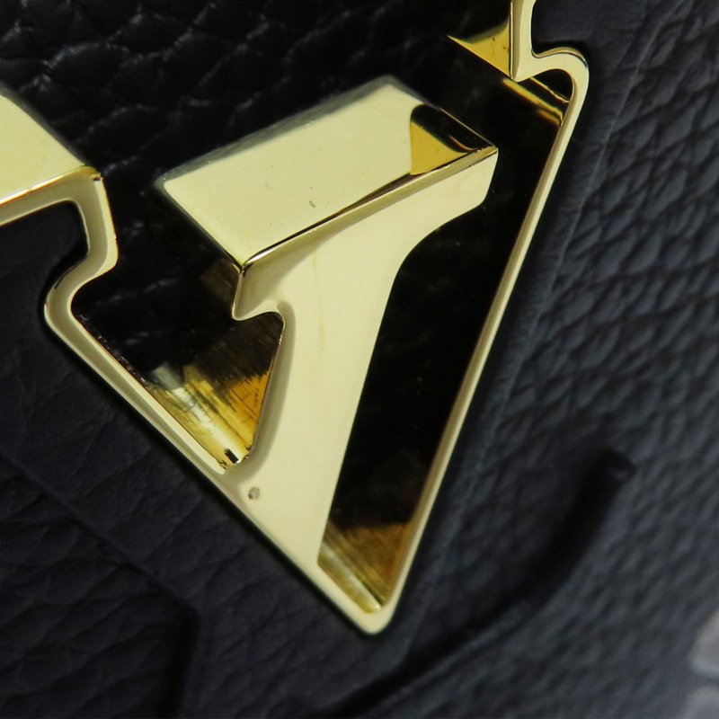 黑色牛皮 Capucines BB 兩用包【LOUIS VUITTON LV 路易威登】 M20536-16