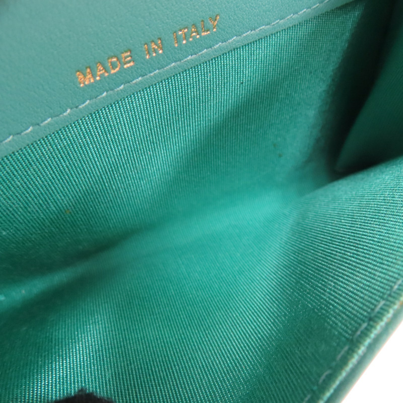 綠色羊皮 BOY 名片夾【CHANEL 香奈兒】 A80603-4