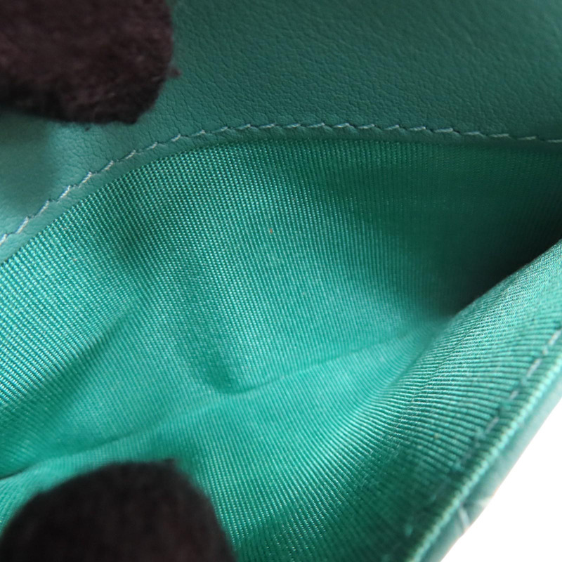 綠色羊皮 BOY 名片夾【CHANEL 香奈兒】 A80603-5