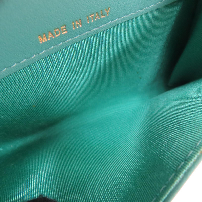 綠色羊皮 BOY 名片夾【CHANEL 香奈兒】 A80603-6