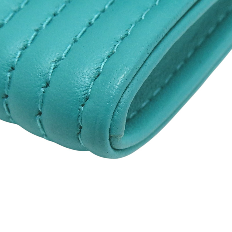 綠色羊皮 BOY 名片夾【CHANEL 香奈兒】 A80603-11