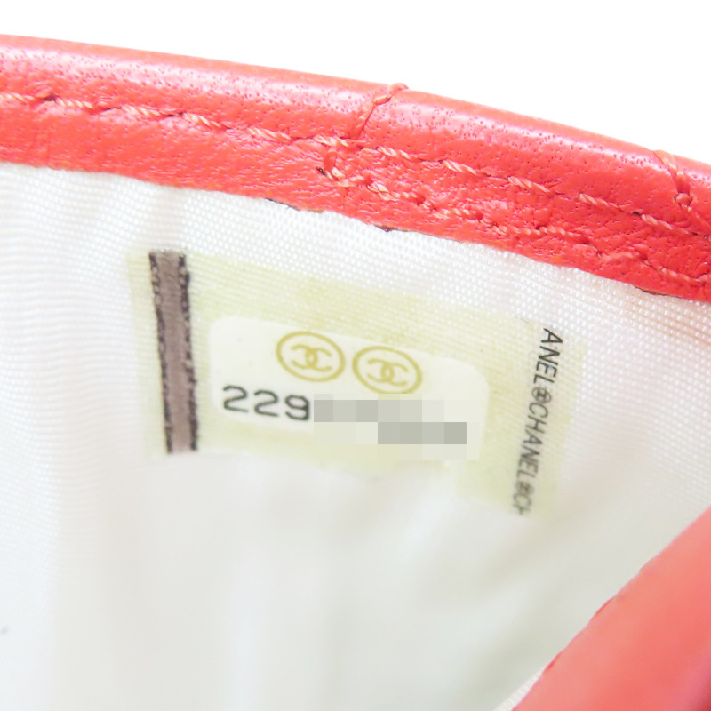 橘色 羊皮 名片夾【CHANEL 香奈兒】-7