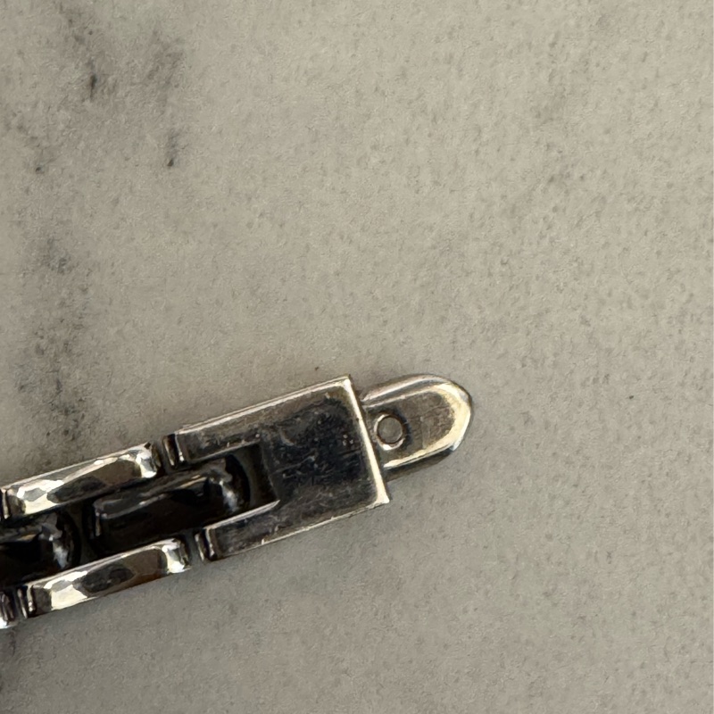 chanel黑色鑲鑽銀錶帶首映表-20