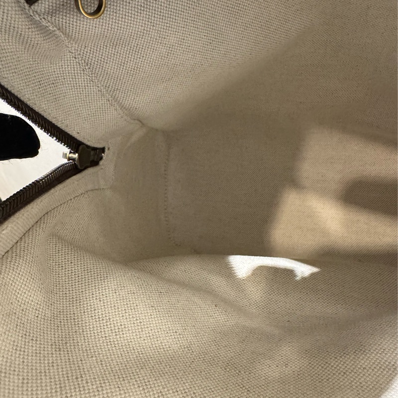 Gucci咖pvc紅綠織布後背包-31