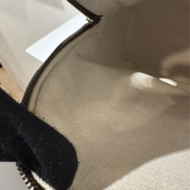 Gucci咖pvc紅綠織布後背包-34