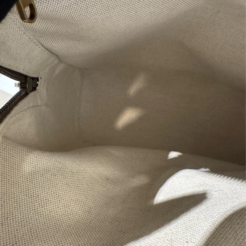 Gucci咖pvc紅綠織布後背包-48