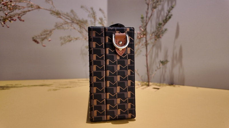 Moynat Little Suitcase Tolie 1920 碳黑與古銅箱包-11