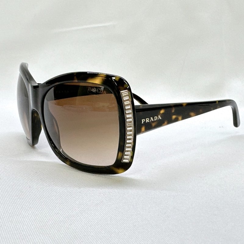 PRADA 豹紋膠框太陽眼鏡-3