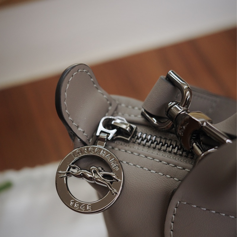 【自用自賣】 LONGCHAMP / LE PLIAGE XTRA /小水餃斑鳩色/ XS / 99新-3