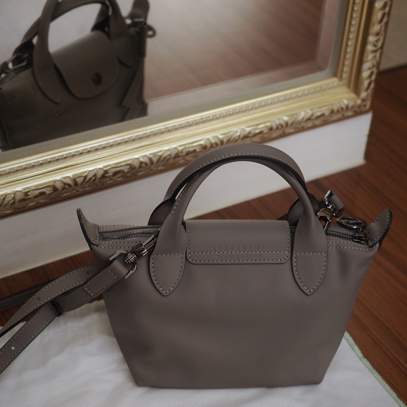 【自用自賣】 LONGCHAMP / LE PLIAGE XTRA /小水餃斑鳩色/ XS / 99新-6