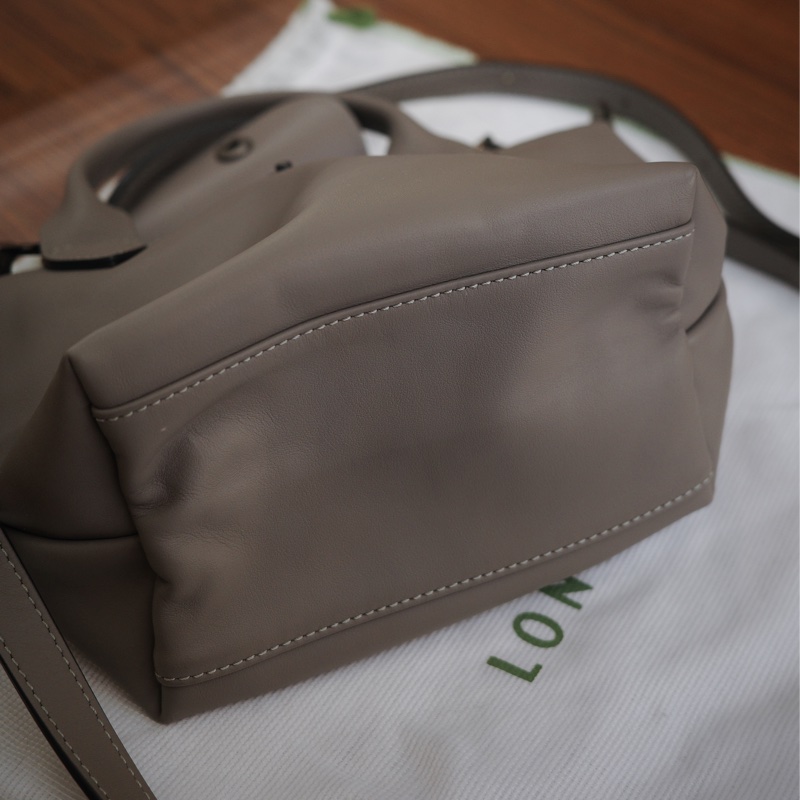 【自用自賣】 LONGCHAMP / LE PLIAGE XTRA /小水餃斑鳩色/ XS / 99新-7